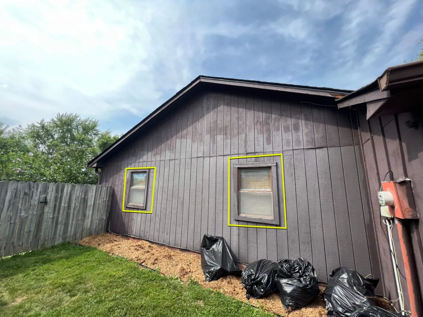 Energy-efficient windows installed in a Bellwood home
